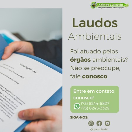 LAUDOS, PERÍCIA  E AVALIAÇÕES  AMBIENTAIS E IMOBILIARIA 